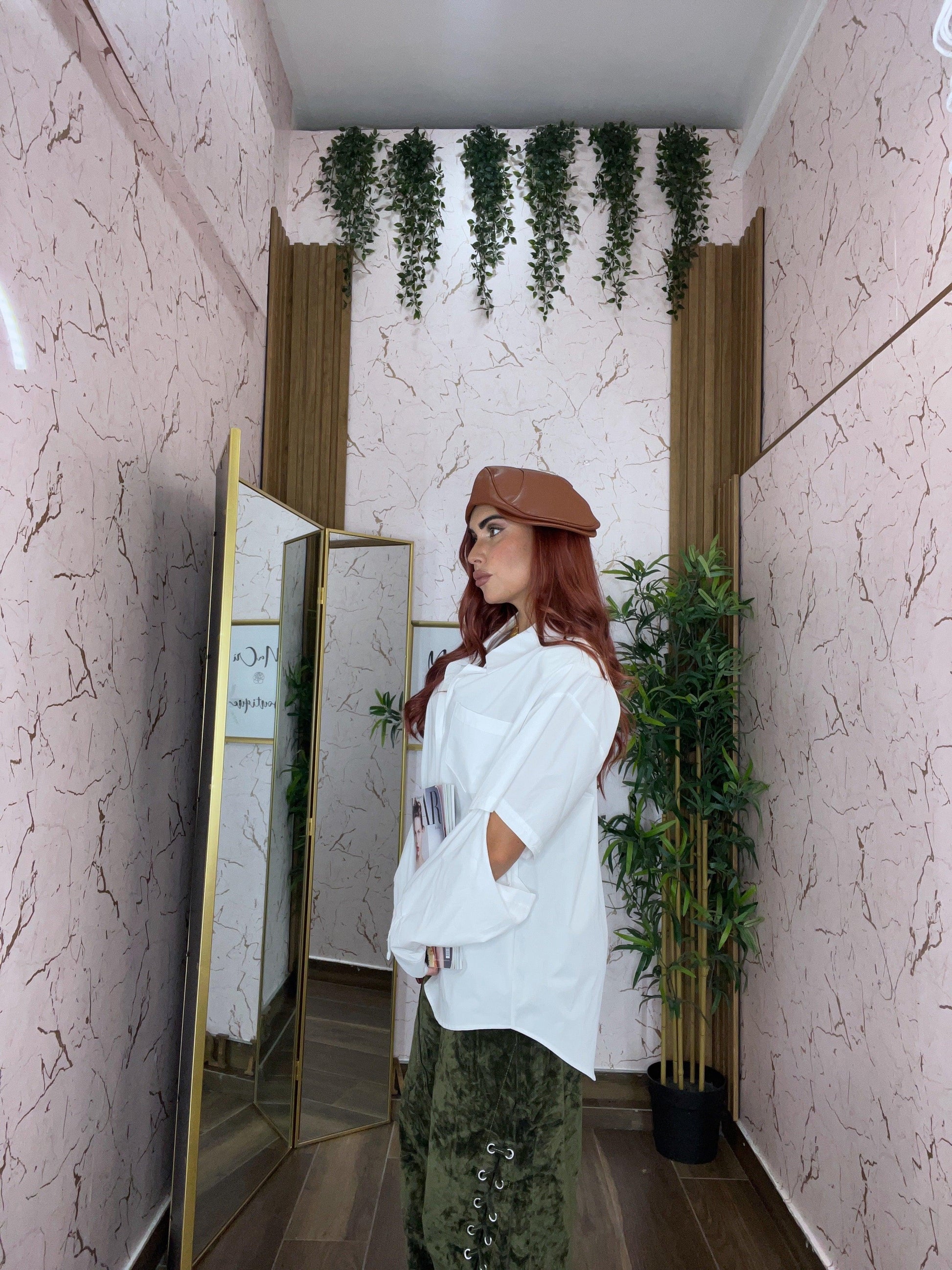 CAMICIA MANICA SPEZZATA BY JUSTWEST - Collezione inverno 2025 | MacrìBoutique