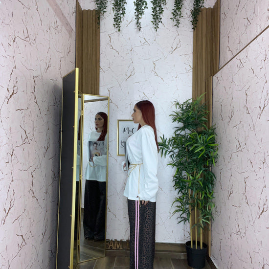 Pants animalier mood Adi - Collezione inverno 2025 | MacrìBoutique