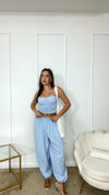 Coordset Kelly quadri celeste