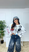 Longsleeve fumetto Badgirl