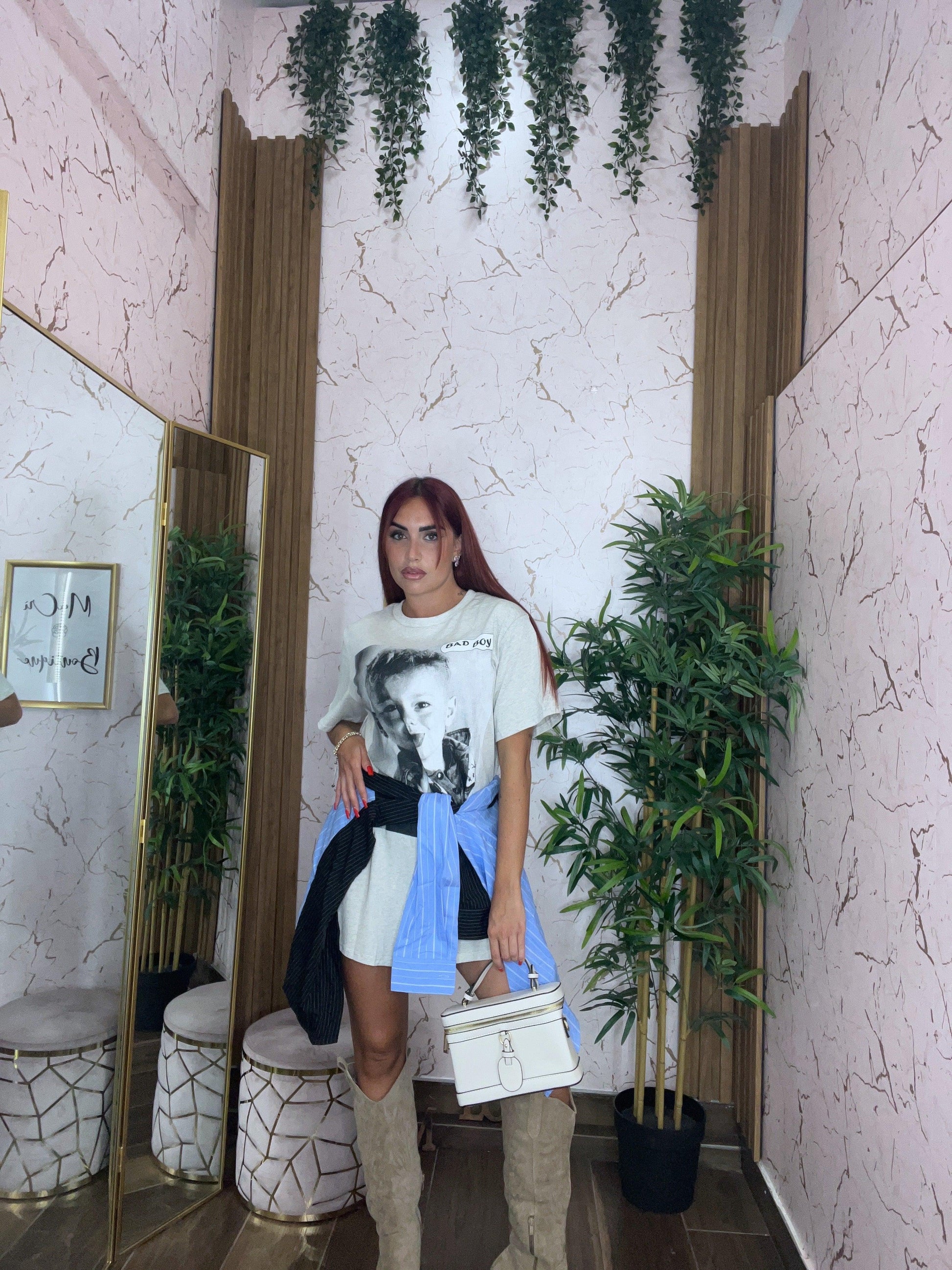 MAXI T-SHIRT BABY+CAMICIONE IN VITA - Collezione inverno 2025 | MacrìBoutique