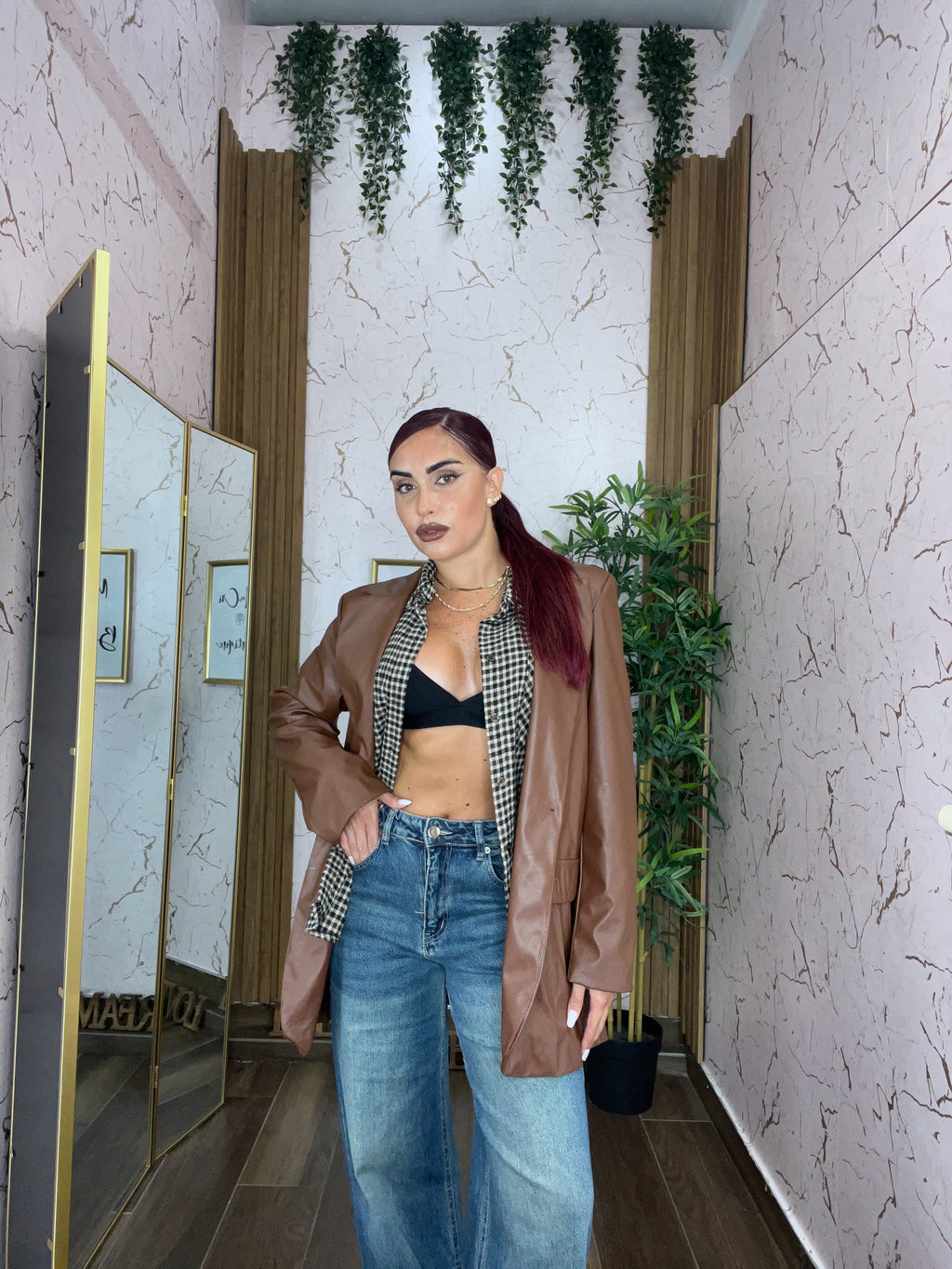 BLAZER DEBBY ECOPELLE