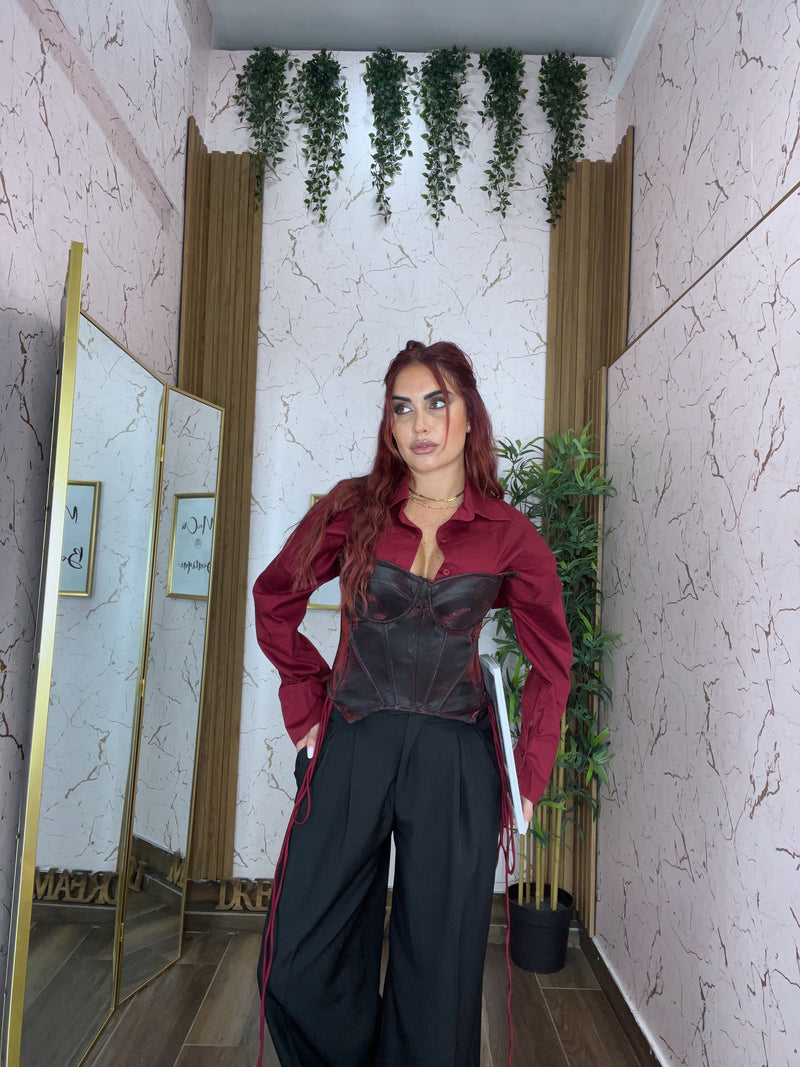 CAMICIA DORY VERSIONE CROP