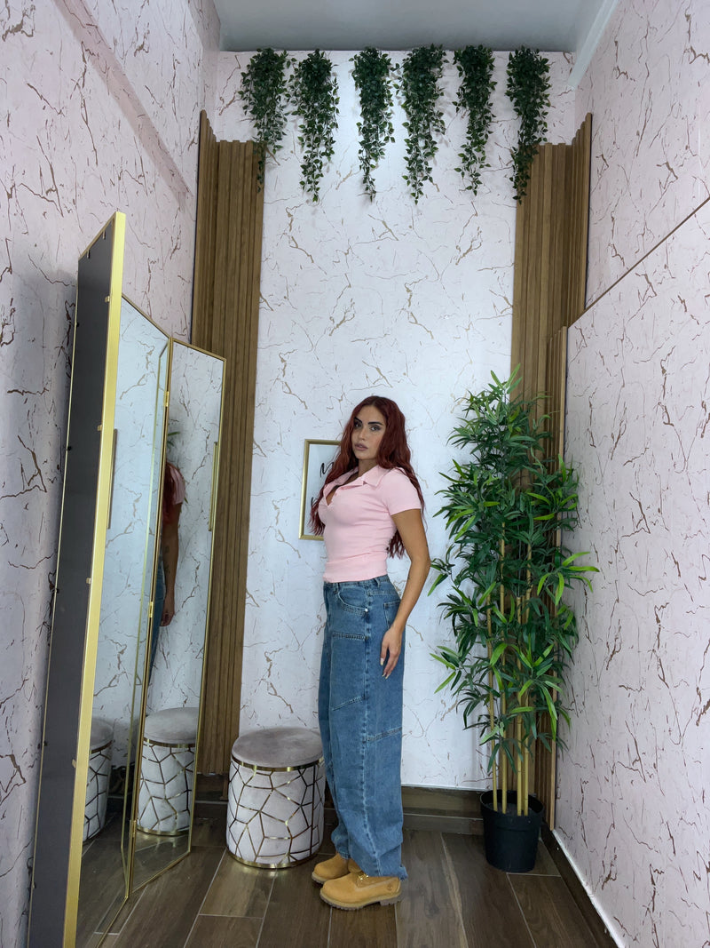 JEANS LAURA DENIM SCURO