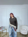 T-shirt piume