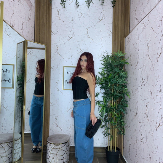 JEANS BALLOON BRUNO CHIARO - Collezione inverno 2025 | MacrìBoutique
