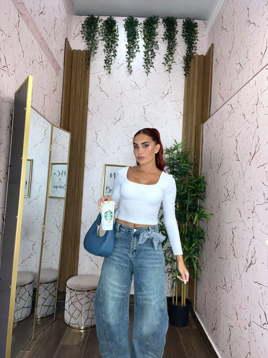 MAGLIA CROP NATALÌ - Collezione inverno 2025 | MacrìBoutique