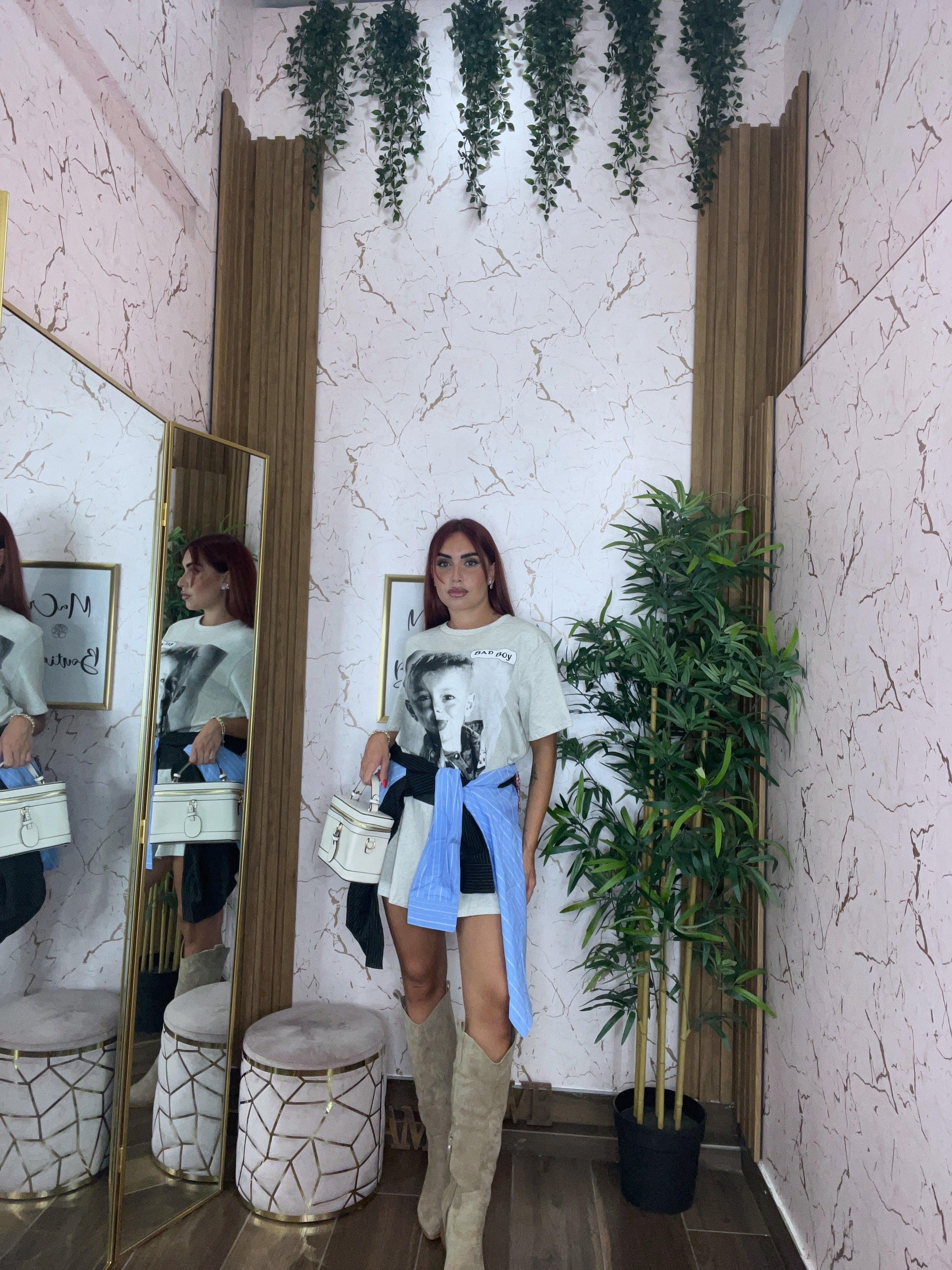 MAXI T-SHIRT BABY+CAMICIONE IN VITA - Collezione inverno 2025 | MacrìBoutique