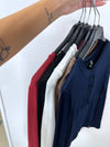 Maglia basic bottoncini