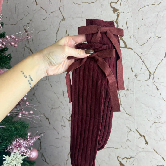 CALZINI FIOCCO SUL RETRO - Collezione inverno 2025 | MacrìBoutique