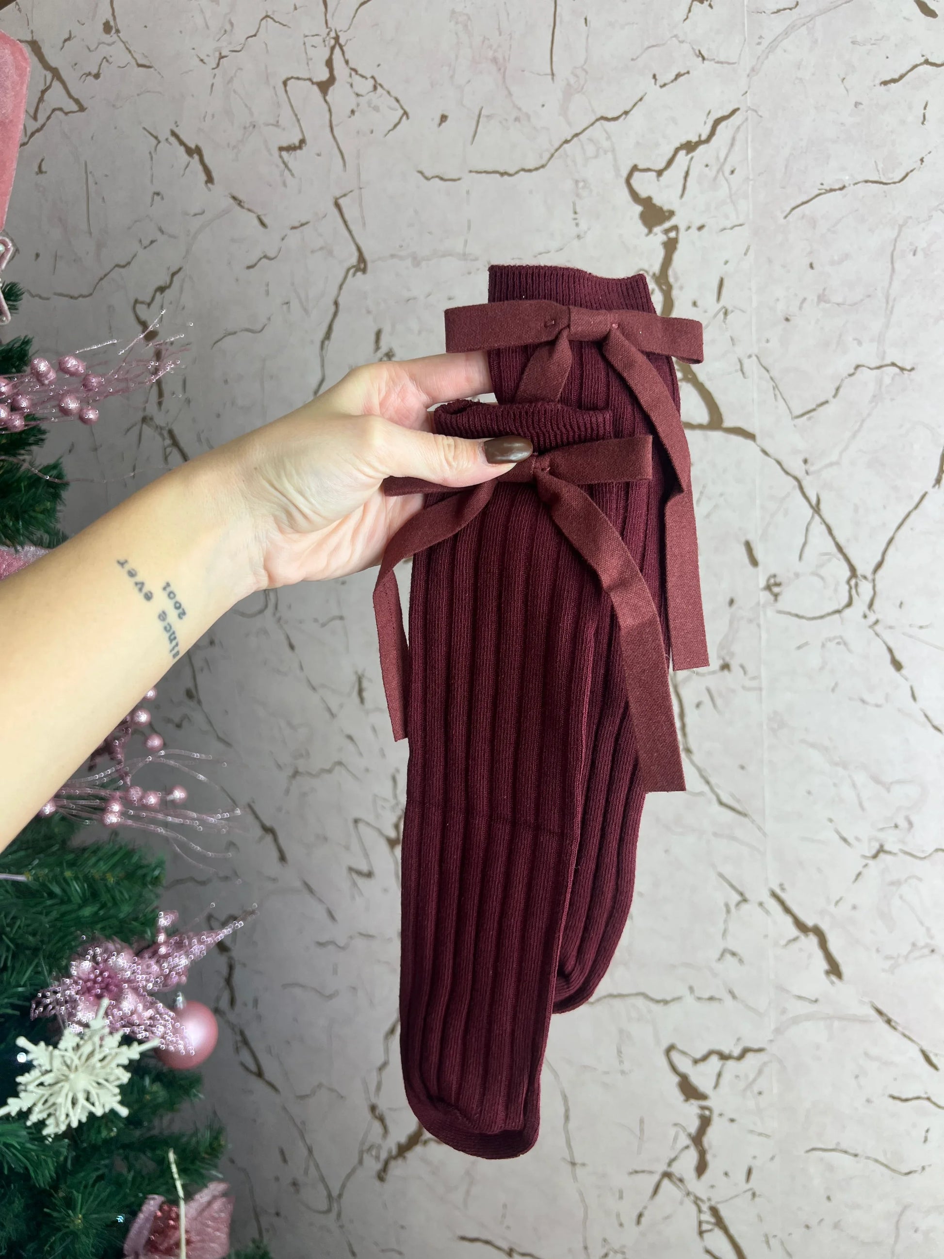 CALZINI FIOCCO SUL RETRO - Collezione inverno 2025 | MacrìBoutique