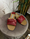 CIABATTINA DORINA RED - Collezione inverno 2025 | MacrìBoutique