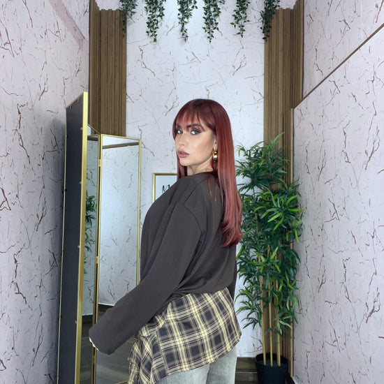 Maglia Nora oversize basic by Justwest - Collezione inverno 2025 | MacrìBoutique