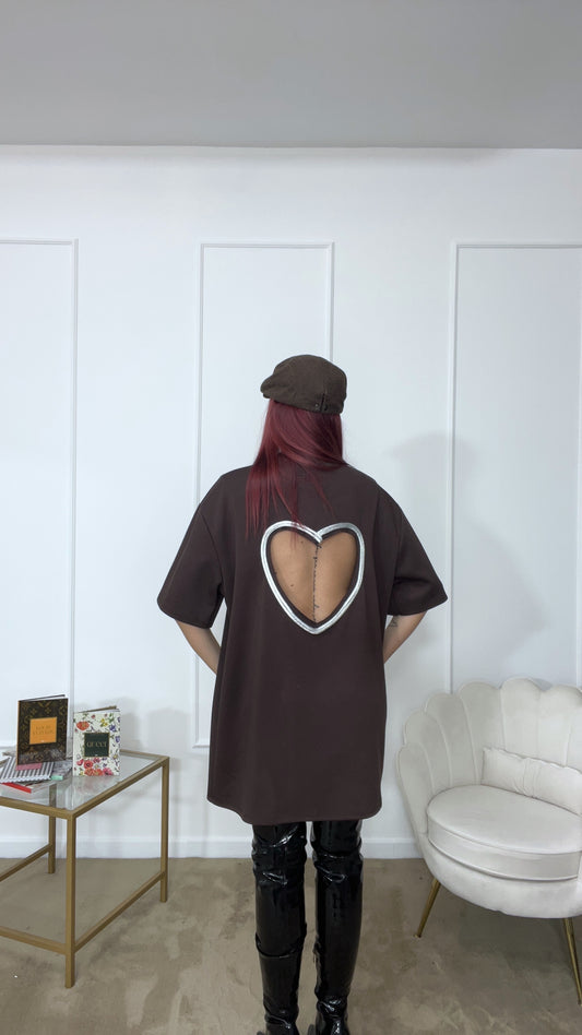 Maxi t-shirt Heart