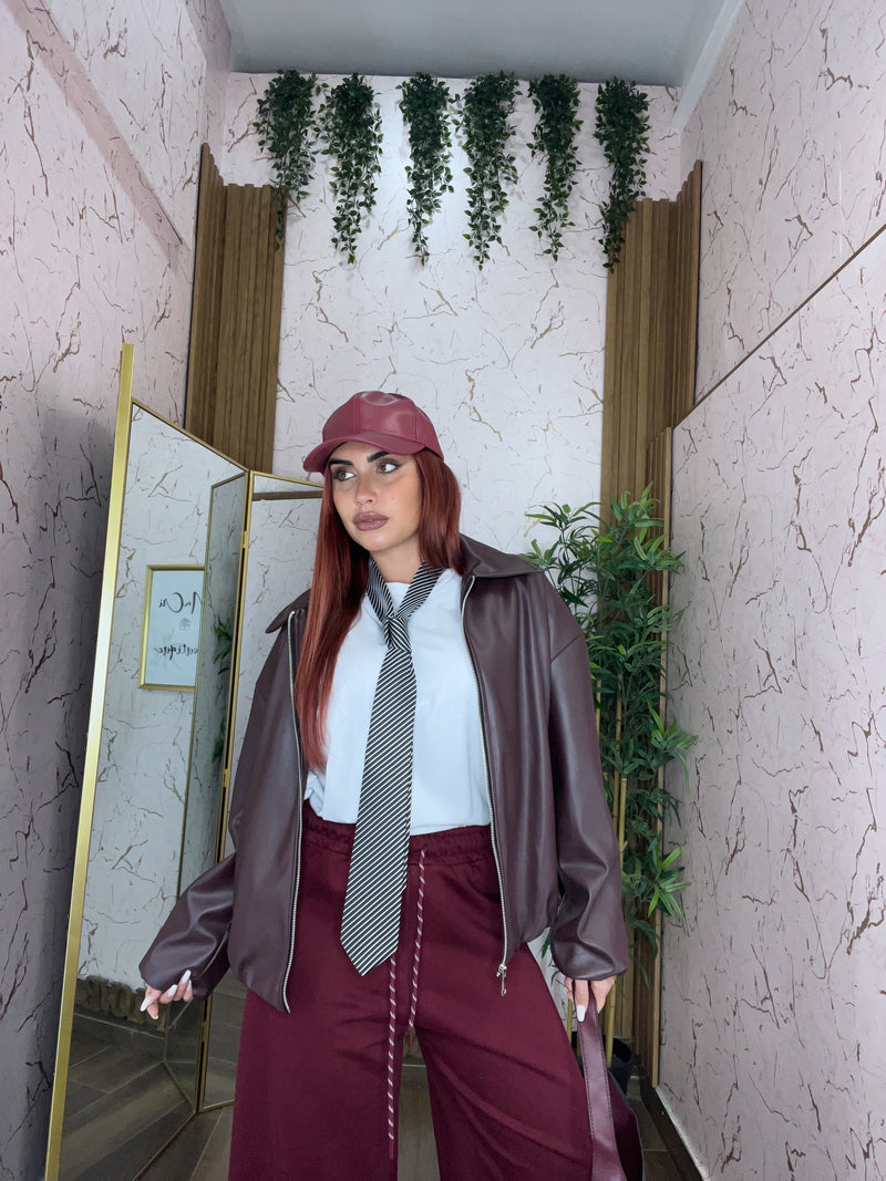 BOMBER ECOPELLE LUCREZIA