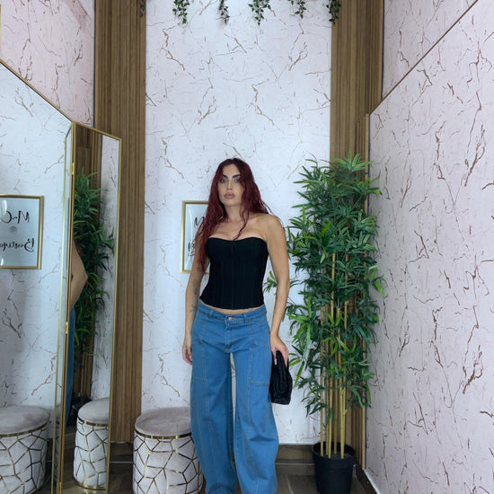 JEANS BALLOON BRUNO CHIARO - Collezione inverno 2025 | MacrìBoutique