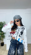 Longsleeve fumetto Badgirl
