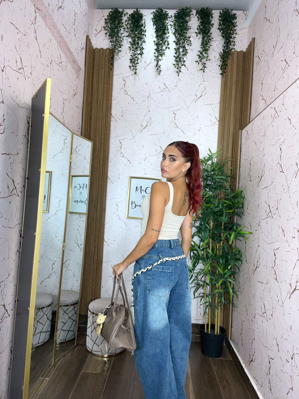 JEANS CORDONE
