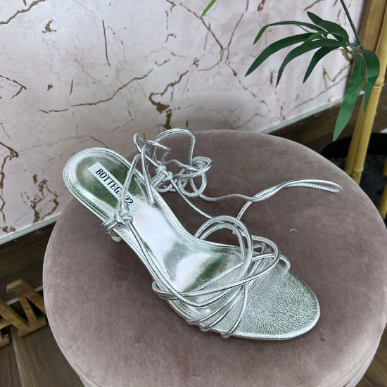 SANDALO KATRINE ARGENTO - Collezione inverno 2025 | MacrìBoutique