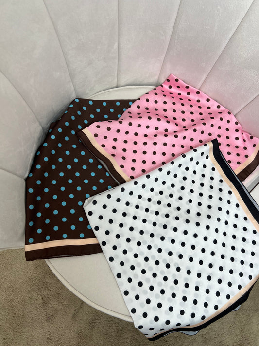 Foulard bandana pois