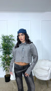 Camicia Stefy crop by Justwest