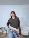T-shirt piume