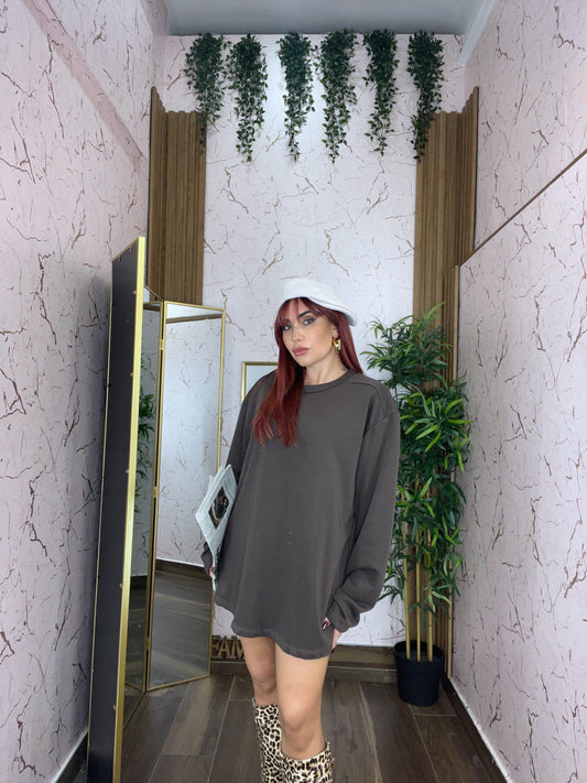 Felpone oversize Magda by Justwest - Collezione inverno 2025 | MacrìBoutique