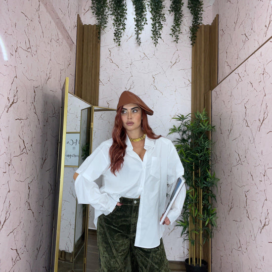 CAMICIA MANICA SPEZZATA BY JUSTWEST - Collezione inverno 2025 | MacrìBoutique