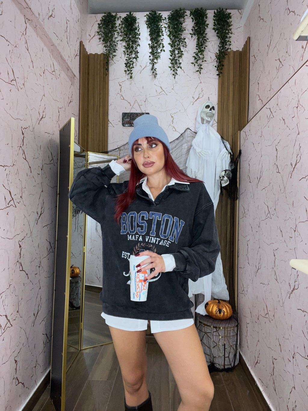 Felpone Boston - MacrìBoutique