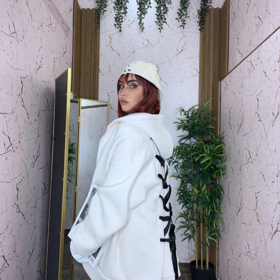 Felpone fiocchi con zip - Collezione inverno 2025 | MacrìBoutique