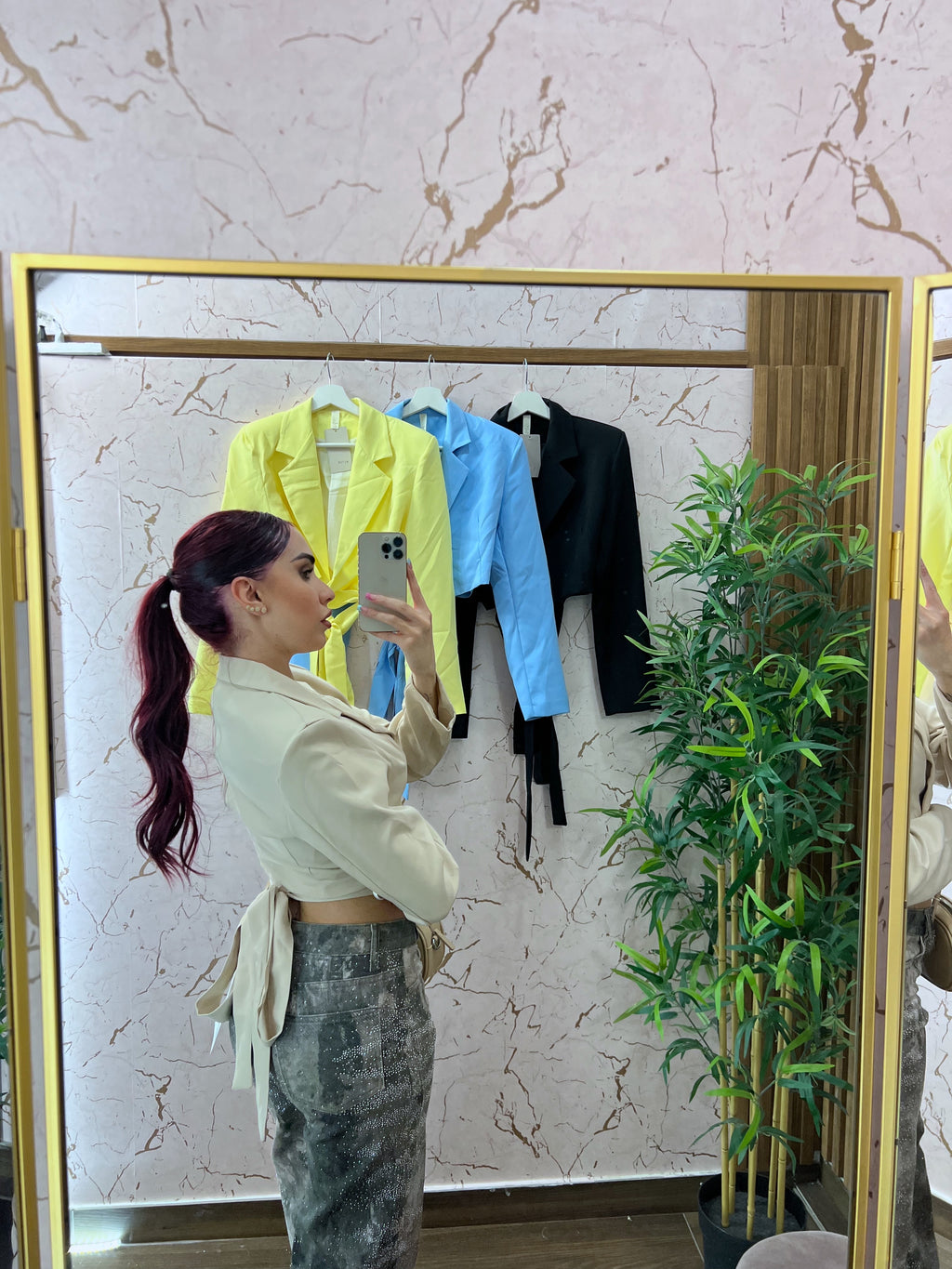 GIACCA CROP NOEMI