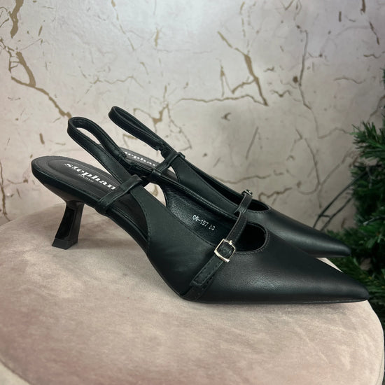 DÉCOLLETÉ NERO CINTURINO - Collezione inverno 2025 | MacrìBoutique