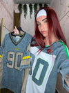 MAGLIA OVER IN DENIM ‘90