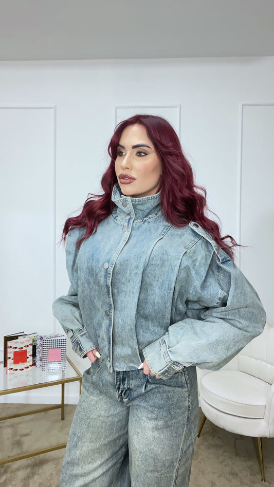 Giacca in denim Ivonne