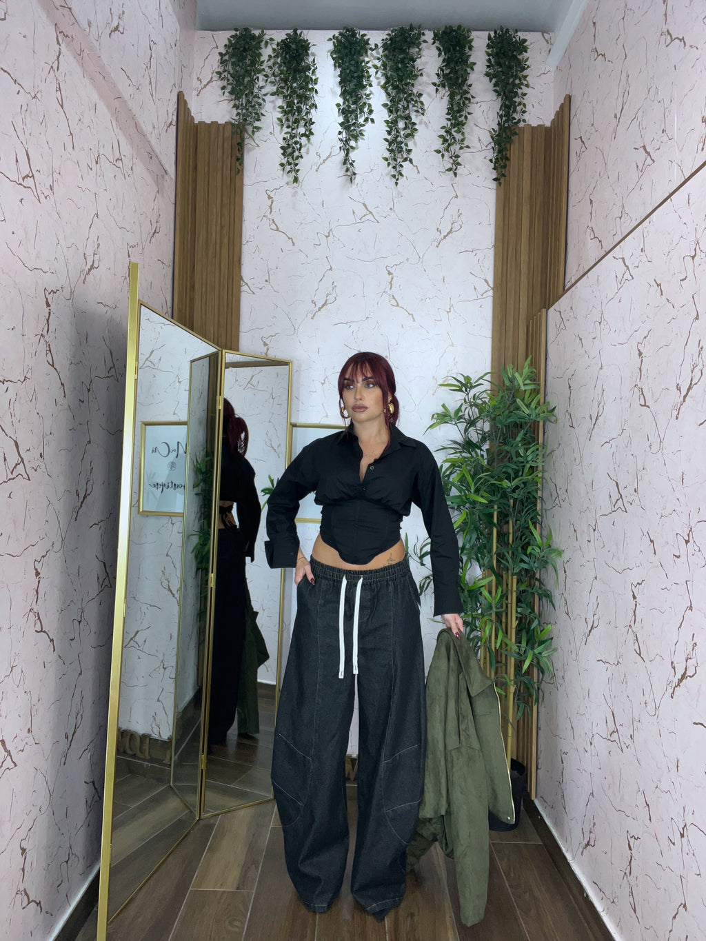 Jeans comfymood black