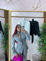 GIACCA RAISSA RIGHE
