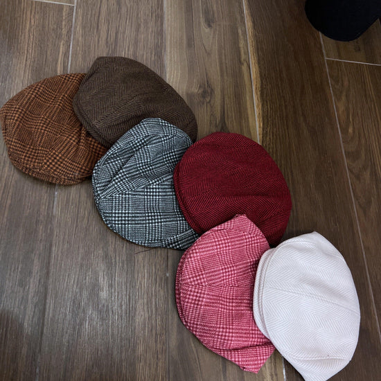 Cappello Twist quadri - Collezione inverno 2025 | MacrìBoutique
