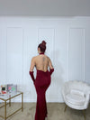 Dress con manicotti Woman
