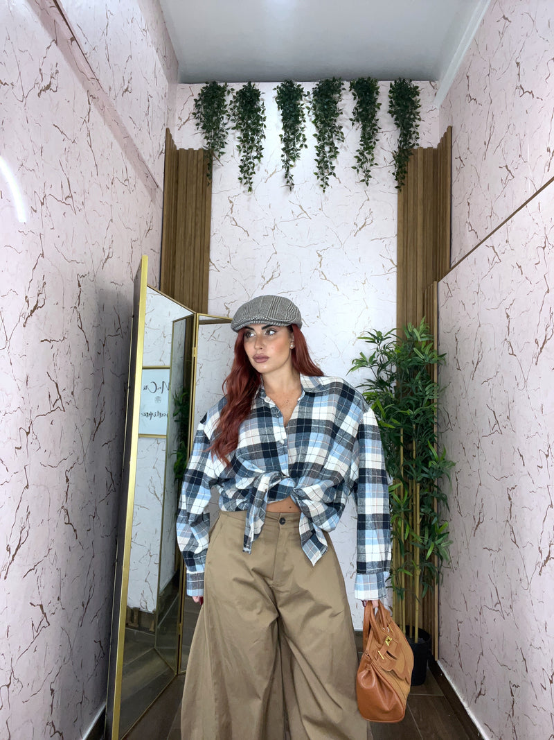 CAMICIA VINTAGE QUADRI BY JUSTWEST