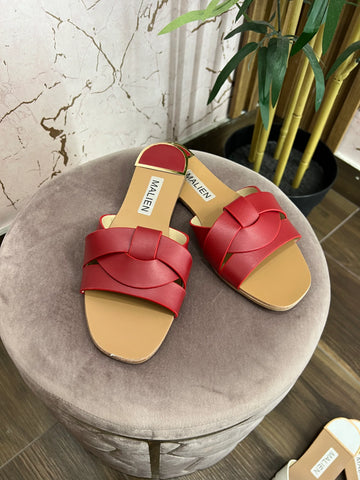 CIABATTINA DORINA RED - Collezione inverno 2025 | MacrìBoutique