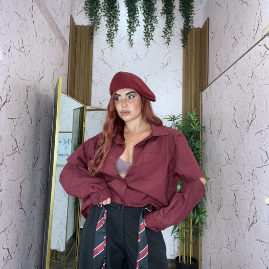 CAMICIA MANICA SPEZZATA BY JUSTWEST - Collezione inverno 2025 | MacrìBoutique