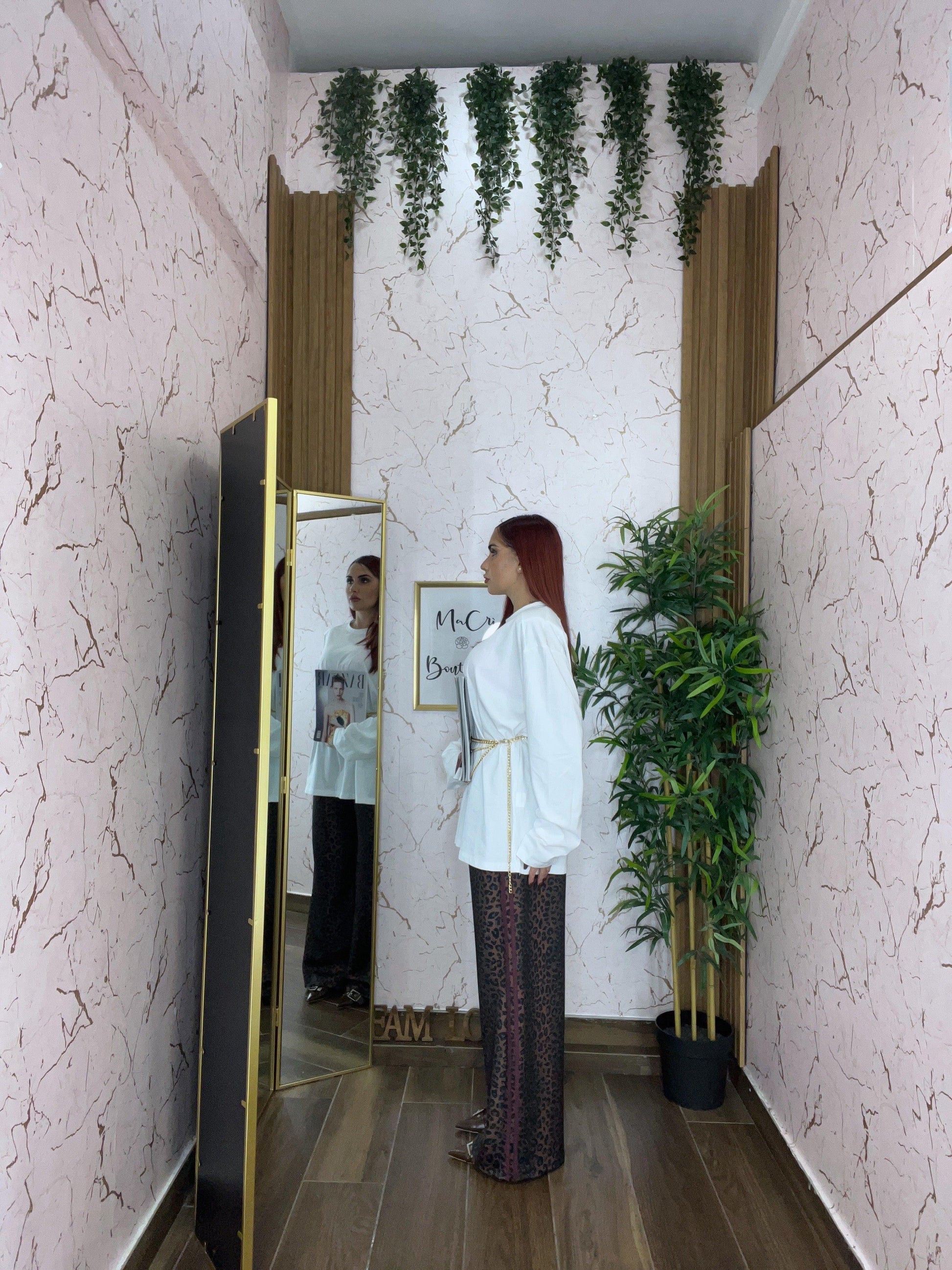 Pants animalier mood Adi - Collezione inverno 2025 | MacrìBoutique