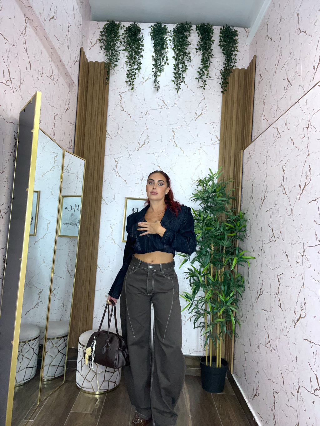 JEANS BROWN