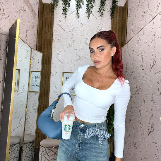 MAGLIA CROP NATALÌ - Collezione inverno 2025 | MacrìBoutique