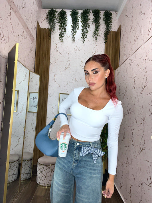 MAGLIA CROP NATALÌ - Collezione inverno 2025 | MacrìBoutique