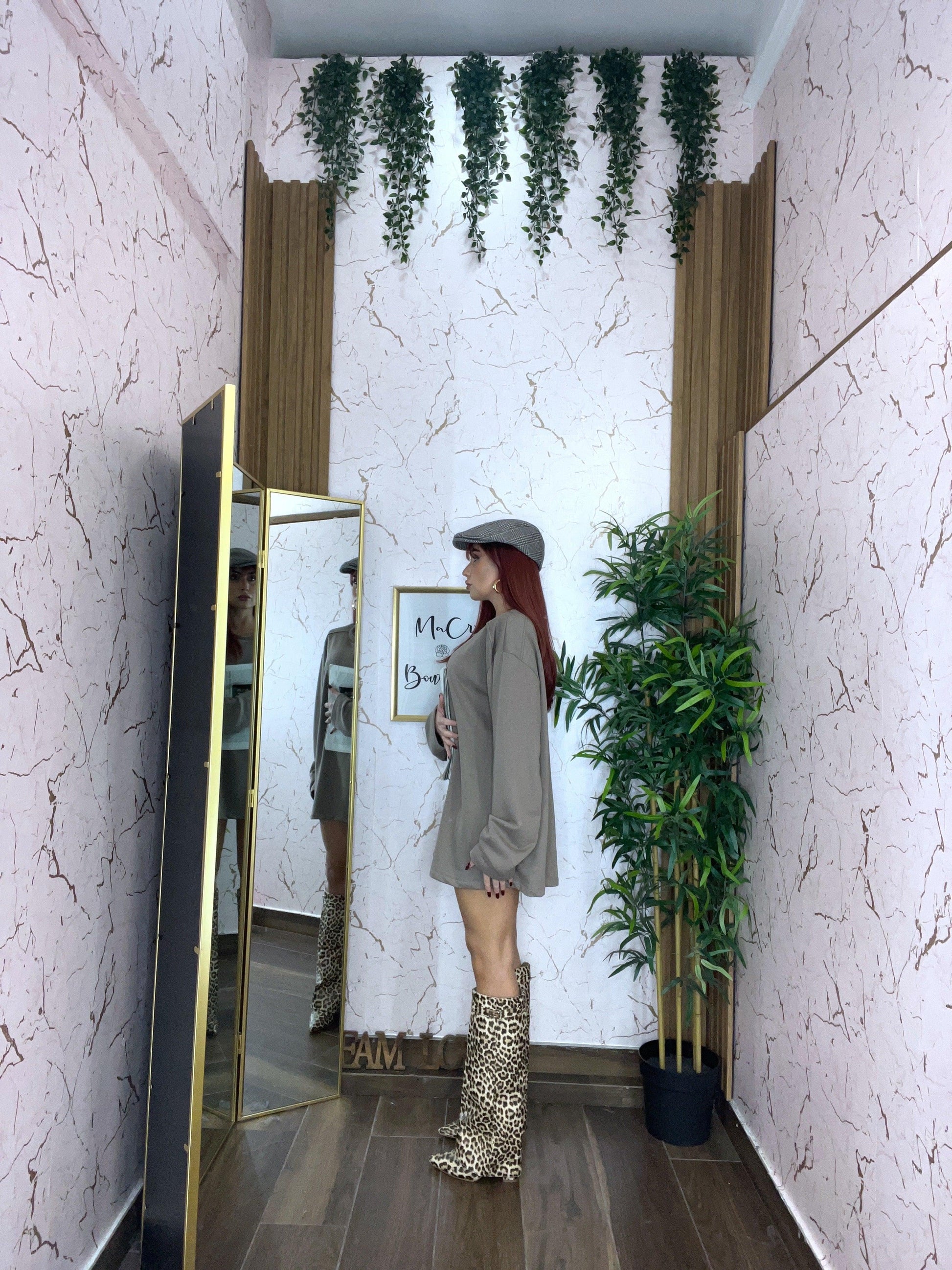 Felpone oversize Magda by Justwest - Collezione inverno 2025 | MacrìBoutique