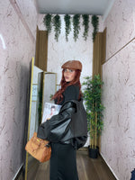 GIACCA OVERSIZE ECOPELLE TORONTO