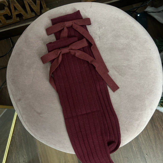 CALZINI FIOCCO SUL RETRO - Collezione inverno 2025 | MacrìBoutique