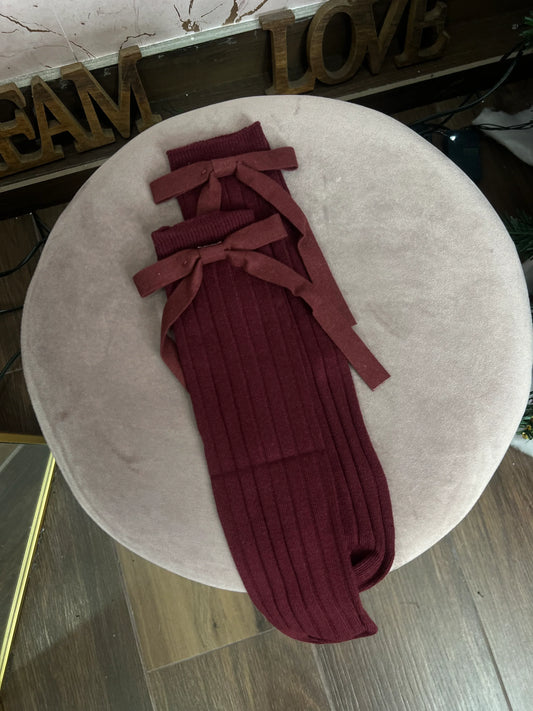 CALZINI FIOCCO SUL RETRO - Collezione inverno 2025 | MacrìBoutique