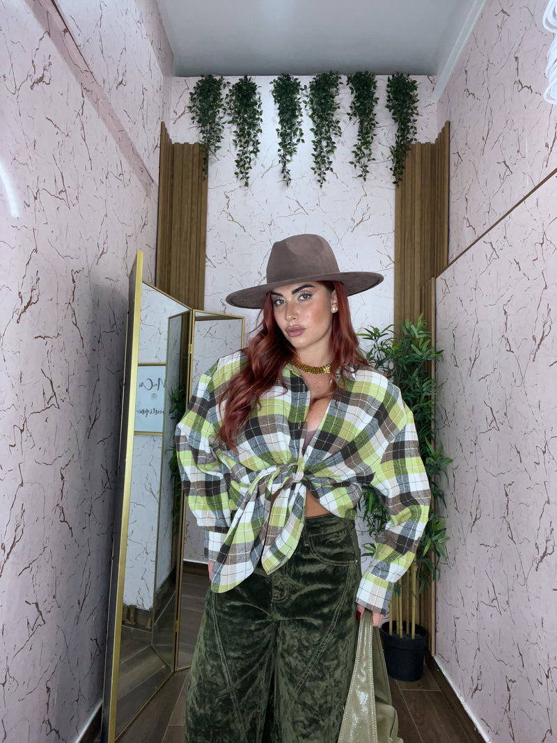CAMICIA VINTAGE QUADRI BY JUSTWEST
